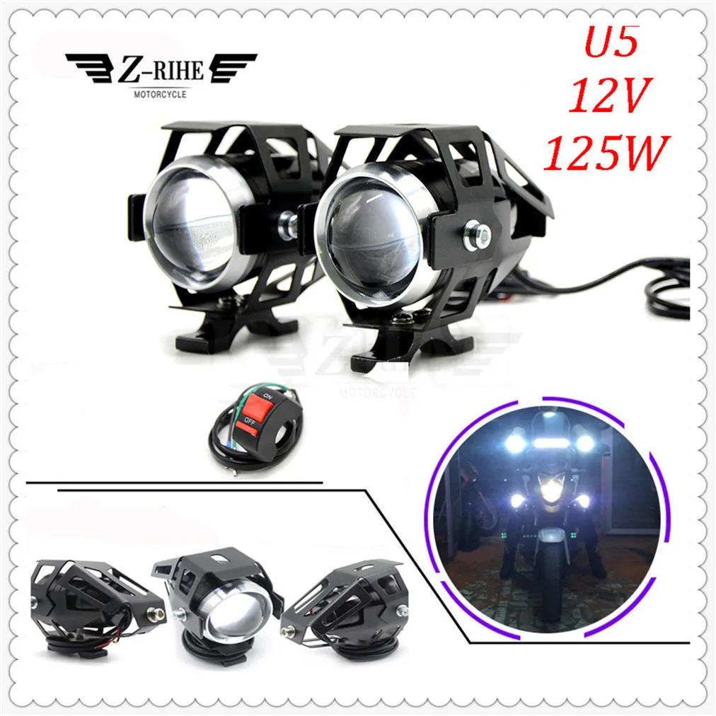 

Motorcycle LED Headlight Driving Spot Head Lamp Fog Light for HONDA CB400 CB500F CB500X CB650F CB600F CB900F CB1100SF CBF250