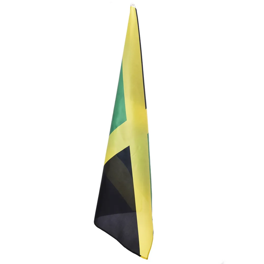 90*150 см полиэстер флаг Ямайки висячий флаг для закрытых помещений и вывешивания снаружи для торжества