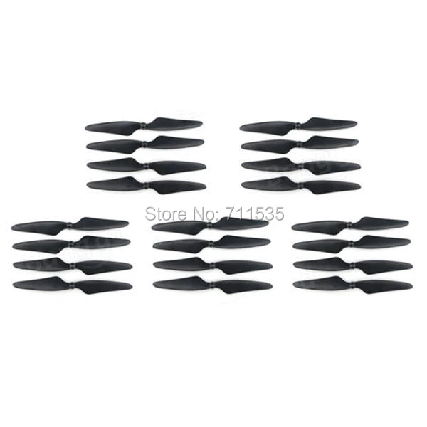 10 шт. CW + CCW пропеллер главный ротор запасные части лопасти Hubsan H501S H501A X4 RC Дрон