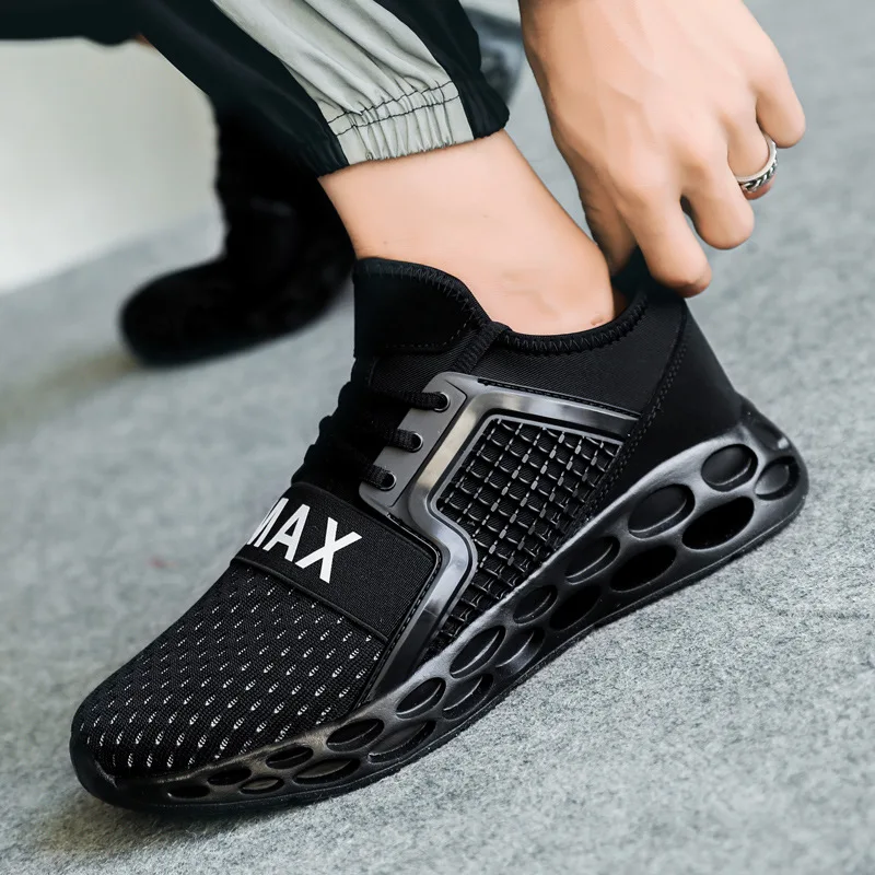 

New mesh men's shoes fashion casual sports wild shoes non-slip wear running shoes