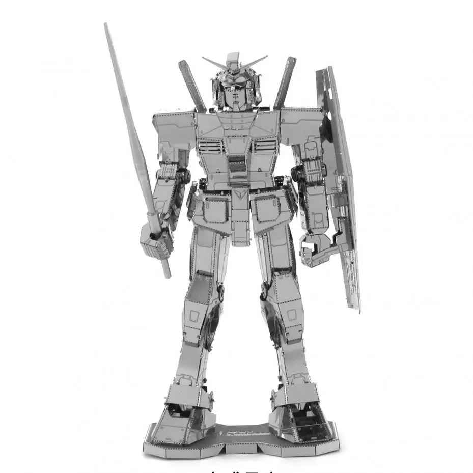 

Fashion 3D Metal Puzzle Model DIY Robot RX-78-2 Metallic Model Jigsaw Puzzle Chrismas Toy Gifts For Children