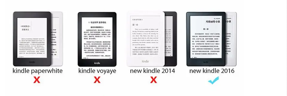 Чехол UTHAI K8 для Amazon New Kindle 8th Generation version, кожаный чехол для Kindle 8, чехол для сна и пробуждения