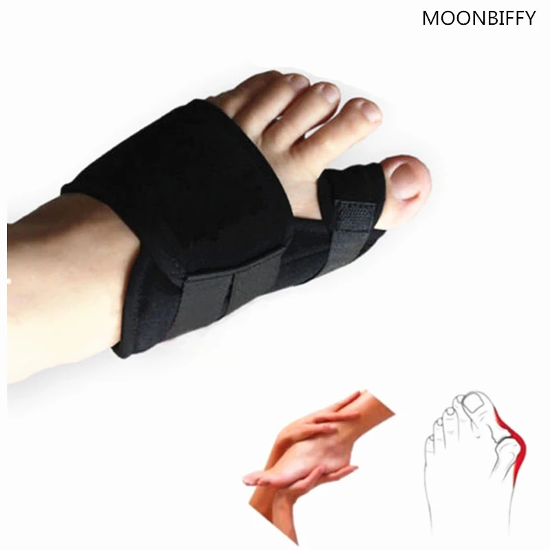 

Free shipping 1pairs/lot hallux valgus pro toe correction thumb tape physical pain relief big bone toe corrector magnetic belt