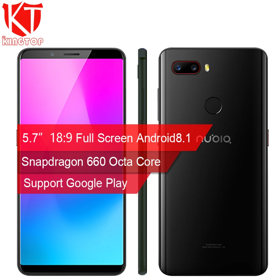 Original ZTE Nubia Z18 mini Mobile phone 5.7