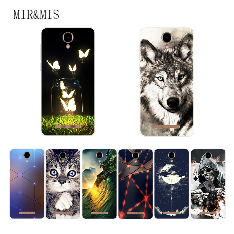 For Prestigio Wize Px3 5.0 Inch Phone Case TPU Silicone Cover Protective Printed Funda Duo PSP3528 |
