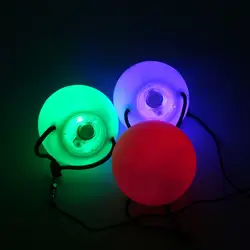 2 шт. = 1 пара шаров для танца живота RGB glow светодио дный POI бросили шары для танца живота ручной реквизит сценические аксессуары