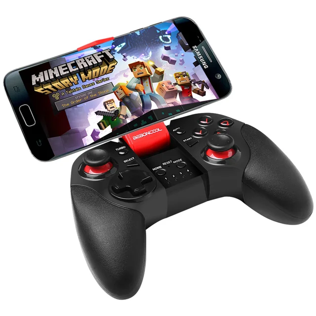 Beboncool bluetooth game controller gamepad joypad joystick voor