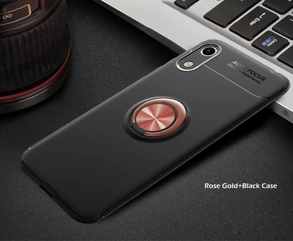 Honor 8A чехол для huawei Honor 8A Автомобильный держатель Стенд держатель с магнитным креплением крышка кольцо держатель бампер задняя крышка подходит для huawei Honor 8a