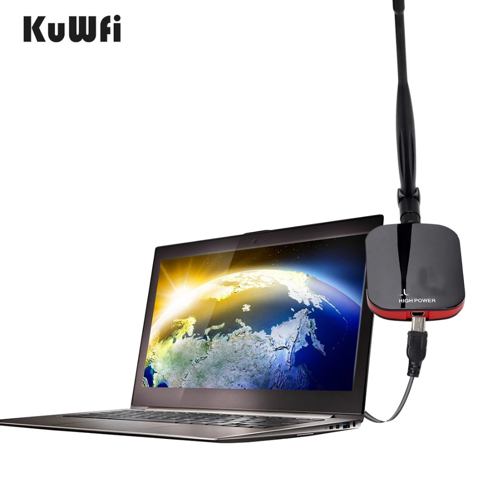 150 Мбит/с 2000WM беспроводной Wifi адаптер с Ralink3070L 5dbi антенной WEP зашифрованный