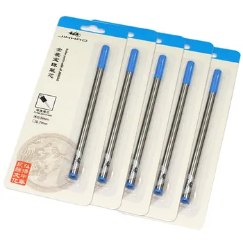 

REFILLS 10 PCS JINHAO HIGH QUALITY FOR ROLLER BALL PEN 0.5MM POINT BLUE INK
