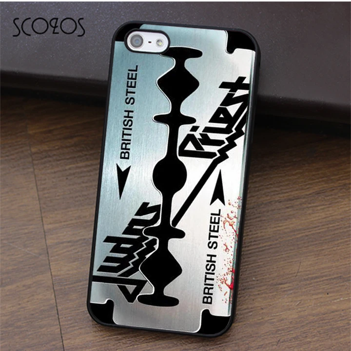SCOZOS judas priest british steel Rob Half phone case for