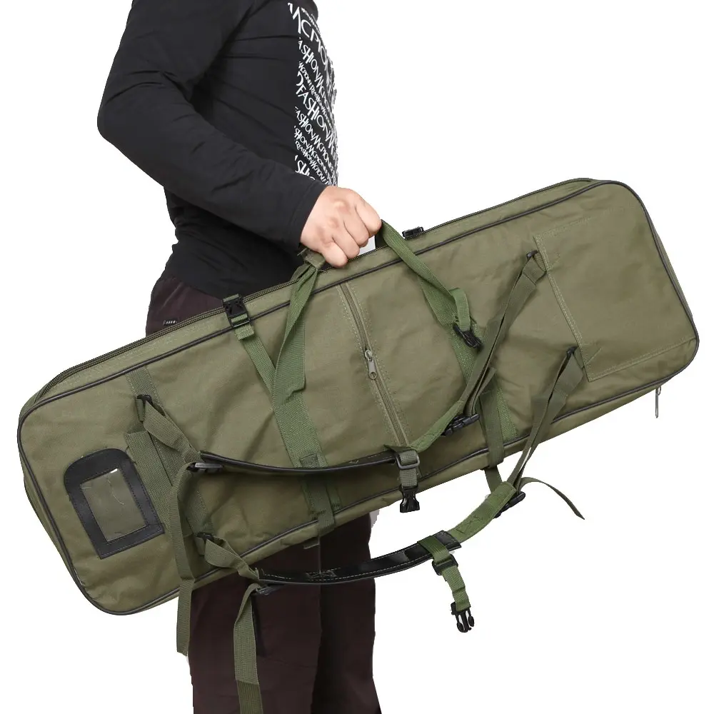 Уличная военная сумка, нейлон, 85 см, тактическая сумка, пистолет, аксессуар, защитный чехол, рюкзак, квадратная сумка для переноски - Цвет: Army Green