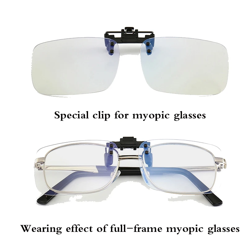 Анти-синий светильник, очки для женщин и мужчин, клипса, очки, прозрачные, для компьютера, телефона, синий луч, очки, модные, клипса, флип-ап очки