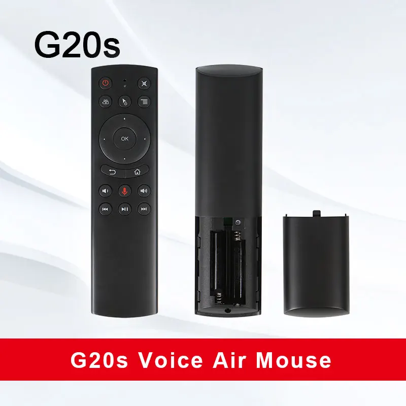 

NEW G20 Voice Control 2.4G Wireless G20S Fly Air Mouse Keyboard Motion Sensing Mini Remote Control For Android TV Box T9