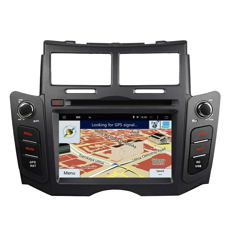 ROM-16G-Quad-Core-Android-5-1-1-Car-DVD-GPS-Fit-Toyota-Yaris-2005-2006