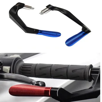 

CNC Aluminum Motorcycle Handlebar Brake Clutch Levers Protector Guard For Yamaha R3 R25 Yzf R1 Yzf R6 Handle Bar Moto Parts Bike