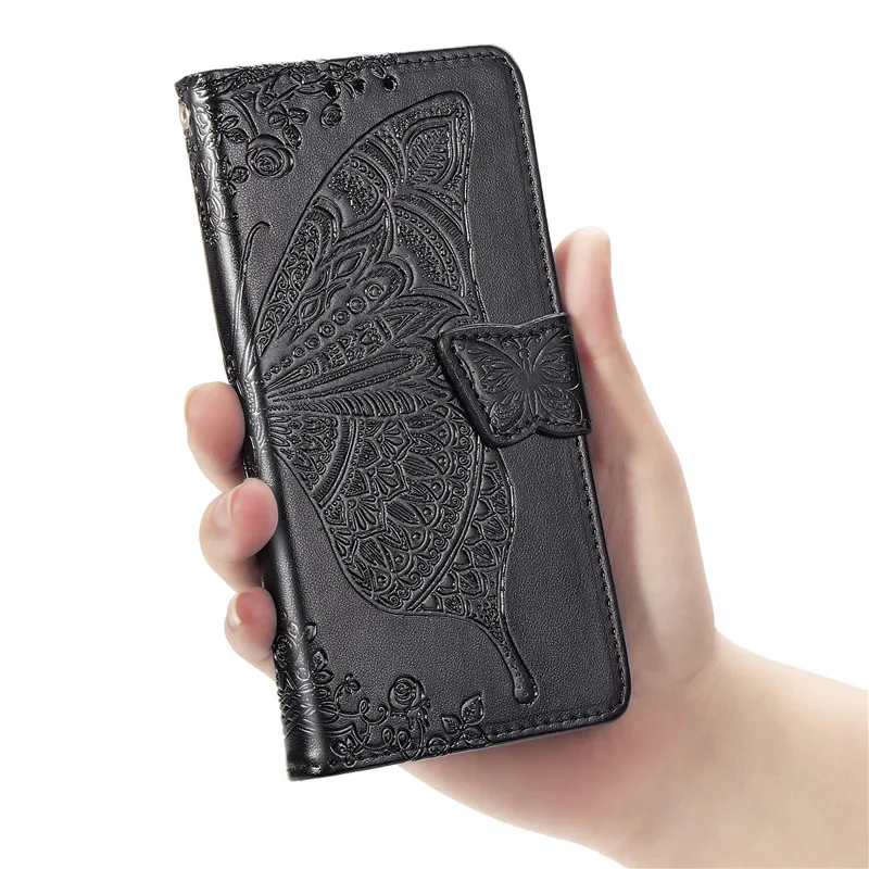 waterproof case for huawei Butterfly Leather Case For Huawei Honor 8s 7s 8a Lovely Flower Flip Book Case On For Honor 8 A 7 S Wallet Chain Fold Cover Funda huawei phone cover Cases For Huawei