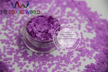 Solvent resistant – Neon Purple Color heart-shaped Glitter Spangles for Nail Polish and Other DIY decoration 1Pack =50g