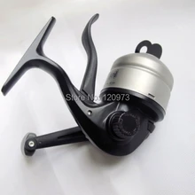 Черная катушка для спиннинга, катушка для ловли рыбы, круглая Рыболовная катушка, катушка для ловли рыбы, катушка для ловли рыбы, внутренняя линия, колесо Pesca Spincast