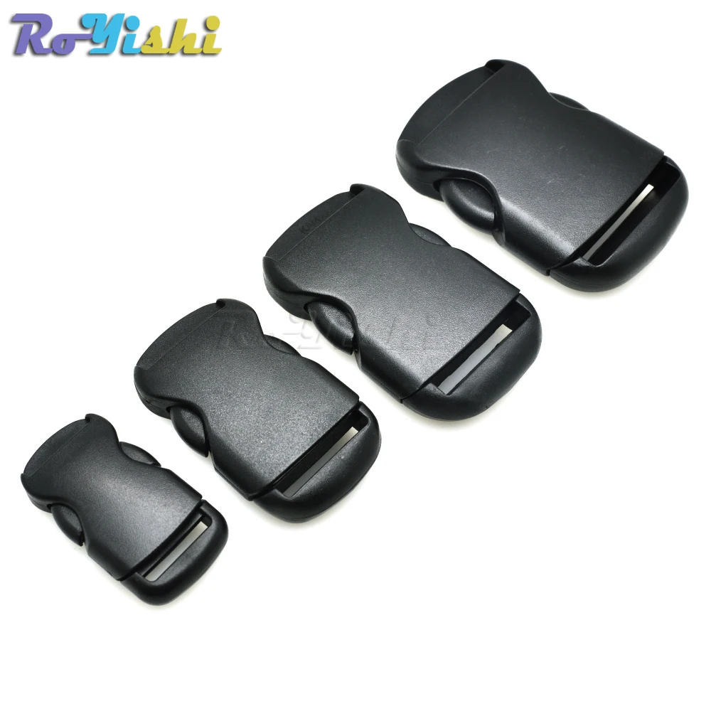 Plastic Single Adjustable Circular Buckle For Backpack Luggage