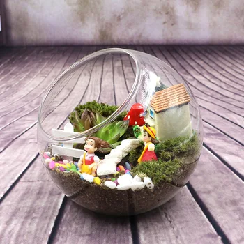 

Micro landscape bonsai 2/Fairy garden gnome//DIY material/terraium decoration/crafts/bonsai/Valentine's Day/children gifts/