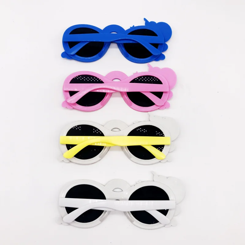 Забавные радужные вечерние солнцезащитные очки в форме единорога, вечерние очки в форме маски, реквизит для фотосессии, свадебные принадлежности, украшения для детской вечеринки