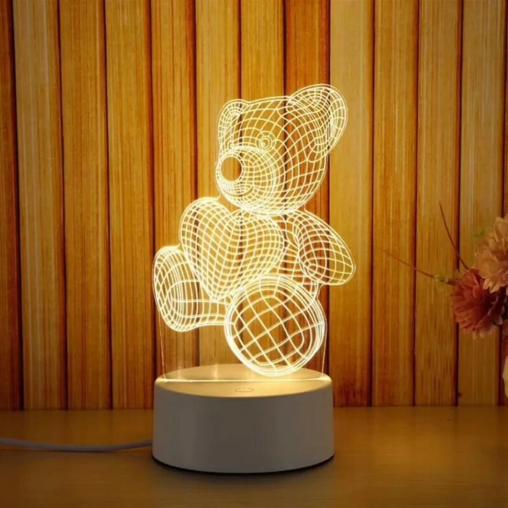 

Night light USB Plug Lamp Creative Gift Lamp Decorate Your Bedroom Living Room Study And Other Corners Of The Preferred LED