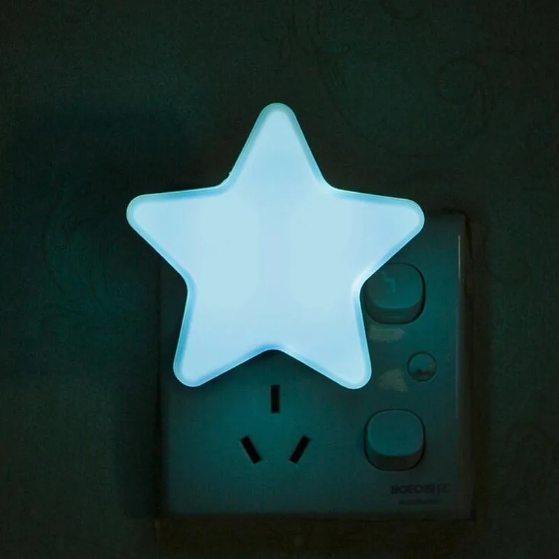

Colorful Star Light Projection Electric Automatic Sense Night Lamp Baby Nursery Accessory Toys Baby Christmas Gifts Hot Sale