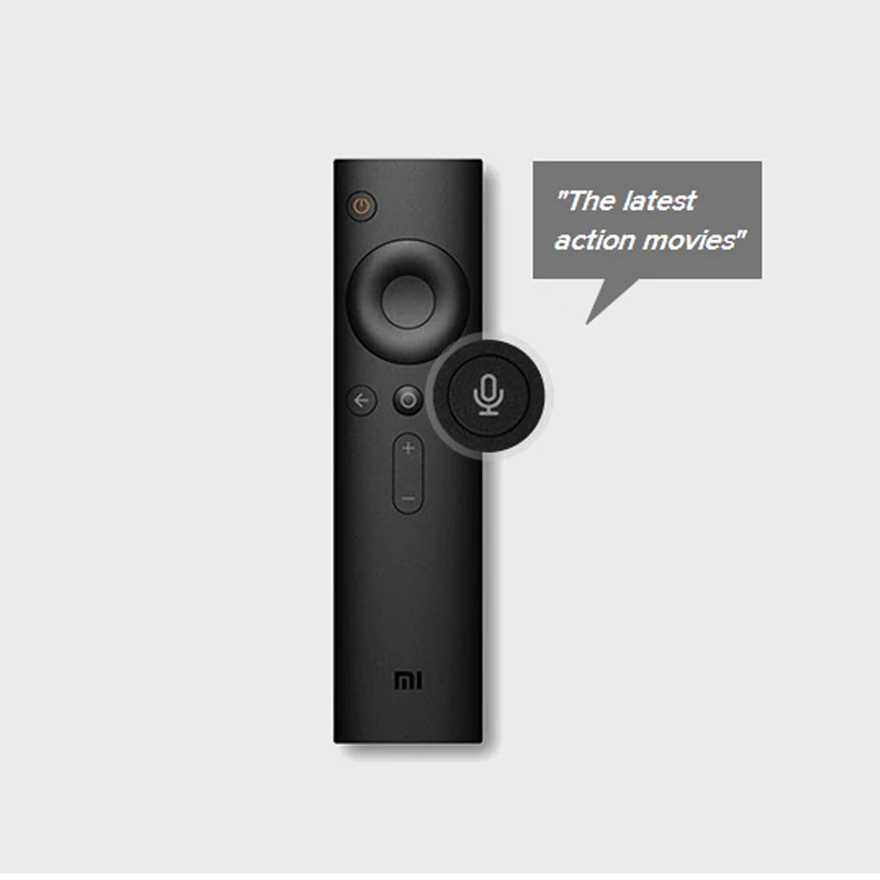 80% новый оригинальный Xiaomi mi ТВ приставка 3 Bluetooth 4 0 пульт дистанционного