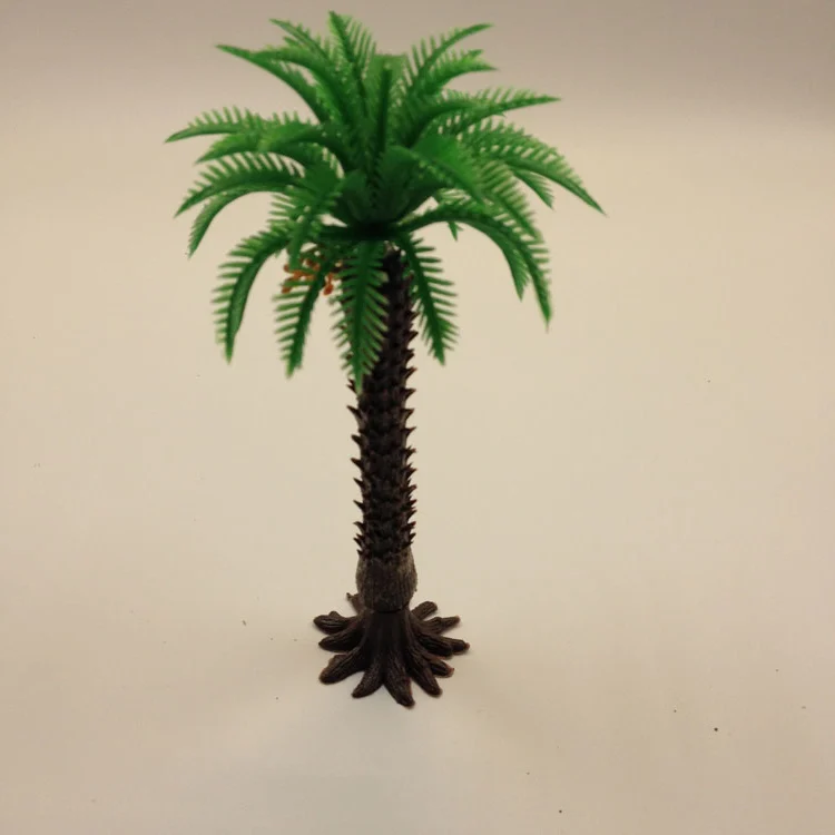 

2017 Real 12pcs/lot The Entourage Of Toys Artificial Flowers Desktop Plant Potted Plants For Coconut Tree Simulation Plastic