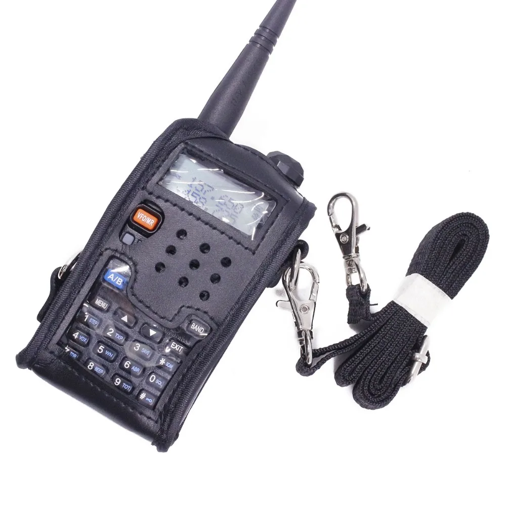 Abbree Walkie Talkie кожа мягкий чехол для BaofengPortable радиолюбителей UV-5R UV-5RA UV-5RE DM-5R плюс двухстороннее радио