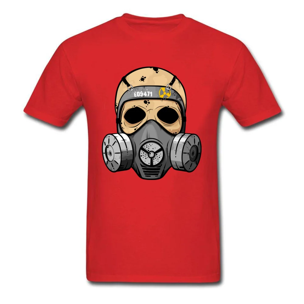 Gas mask skull_red