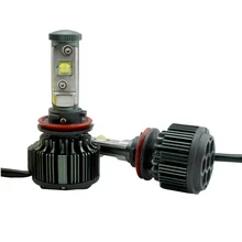 Carro levou farol H7 H8 H9 H11 9005 9006 CREEs 30 w 40 W 3600lm V16 Turbo led auto lâmpada 4000LM LED head light Farol Kit