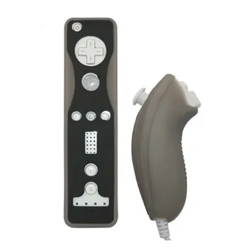

1 set Nunchucks controller + Remote joystick Silicone Case/Sleeve for Nintendo WII