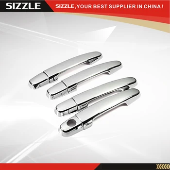 

ABS Plastic Chrome Plating Accessories Car Door Handle Cover 4D No PSKH For Toyota Corolla 2003-2011