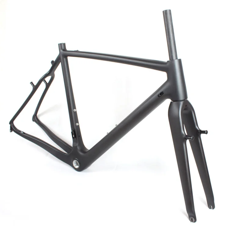 

BIG PROMOTION! DENGFU NEW CARBON CYCLOCROSS FRAME FM266 FOR V BRAKES THRU-AXLE VERSION DI2 CYCLE-CROSS ROAD BIKE FREE SHIPPING