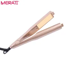 New Fashion Salon Quality 2-in-1 Hair Curling & Straightening Iron Hair Curler Flat Iron Hair Straightener