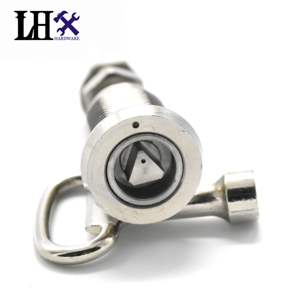 LHX AJA20 Hardware Stainless Steel Triangle Key Cam Lock Locks