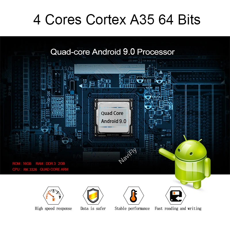 Flash Deal NaviFly Car Multimedia Player GPS Two Din Android 9.0 DVD Automotivo for Mondeo C-Max S-Max Focus 2 IPS screen DSP WIFI CANBUS 5