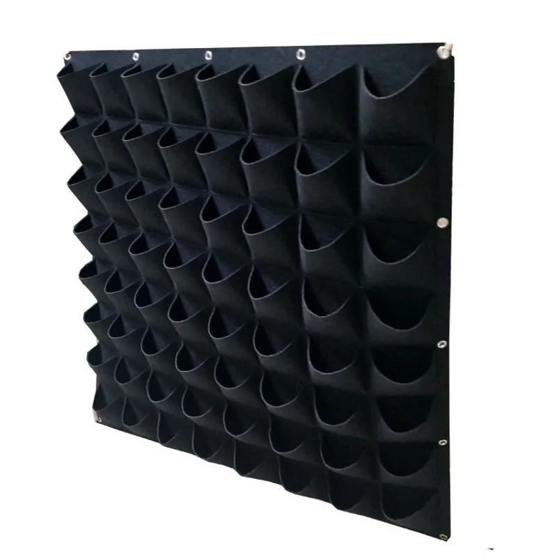 Black Color Wall Hanging Planting Bags 36/72 Pockets Grow Bag Planter Vertical Garden Vegetable Living Garden Bag Home Supplies Black Color Wall Hanging Planting Bags 36/72 Pockets Grow Bag Planter Vertical Garden Vegetable Living Garden Bag Home Supplies
