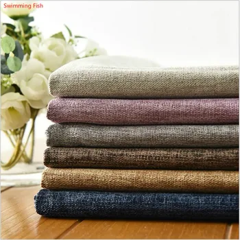 

Purple grey Pure color Curtains for living room custom finished curtain Imitation flax shade blinds for window Single Panels