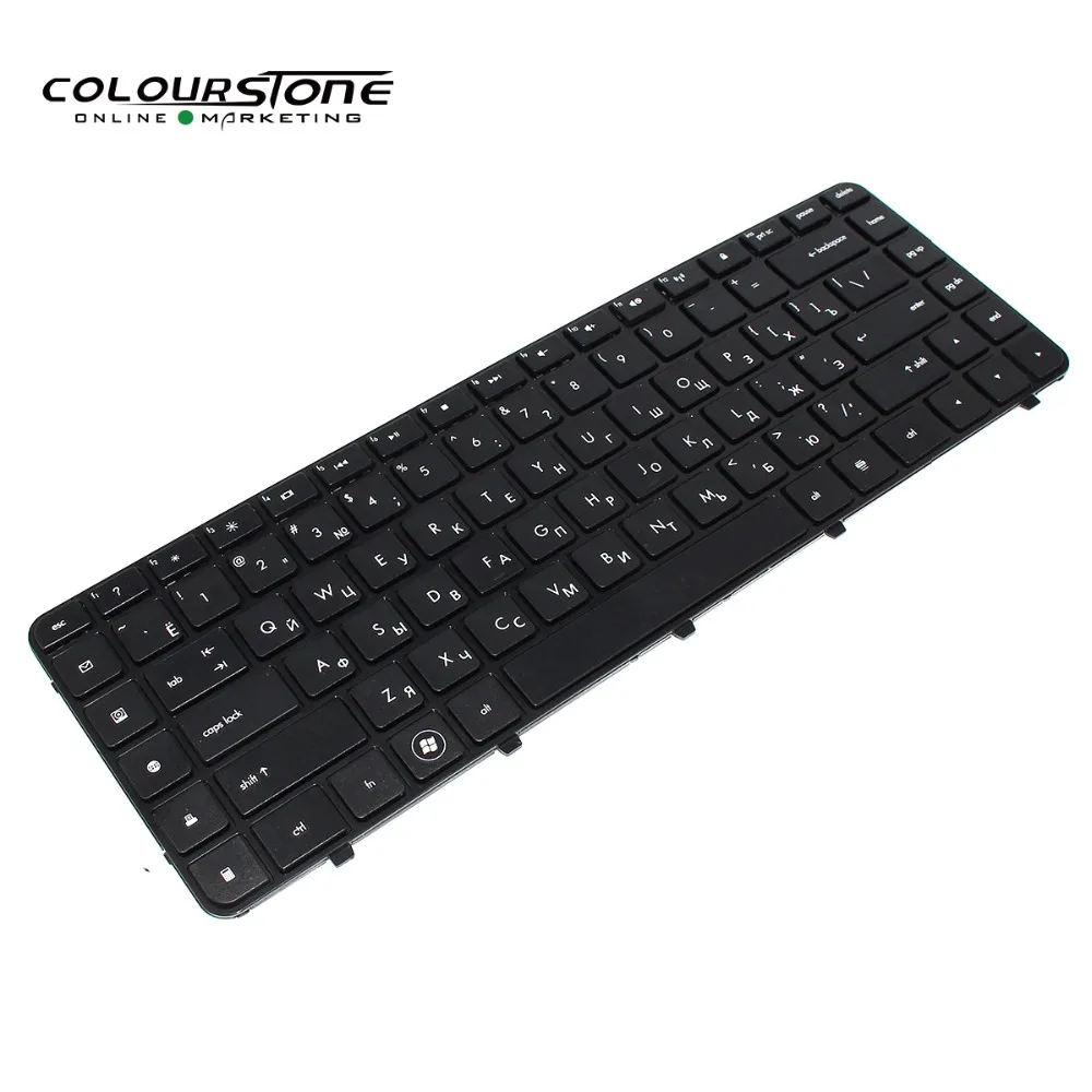 Русская клавиатура для ноутбука HP Pavilion DV6 3000 3034 3100 3035 0KN0 FS1RU13 с черной рамкой ru