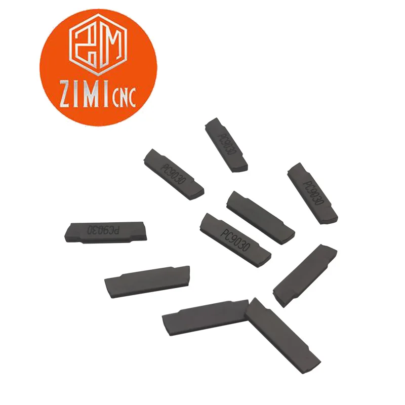 

10PCS MGMN200-G PC9030 2mm slotted carbide blade double-head cutting blade MGMN200-G lathe tool turning tool MGMN200 G PC9030
