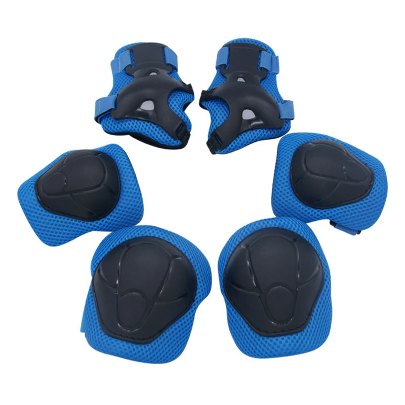 LOCLE 6pcs/Set Adjustable Elbow & Knee Pads Safety Tactical Elbow Knee Support Kneepad Knee Pads