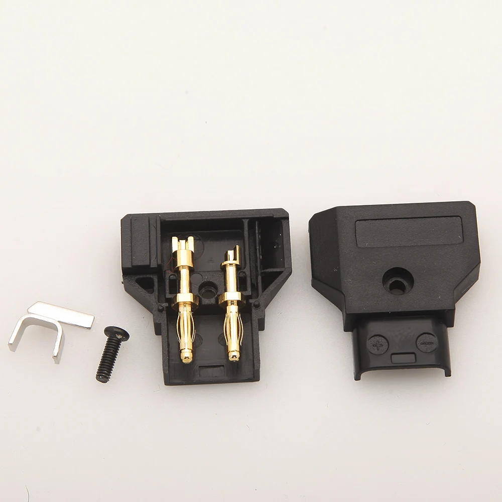 

NEW female D-tap plug B-type socket interfaces Type B Ports D Tap Outlet Header Power Cable for Camcorder V-mount Anton Camera
