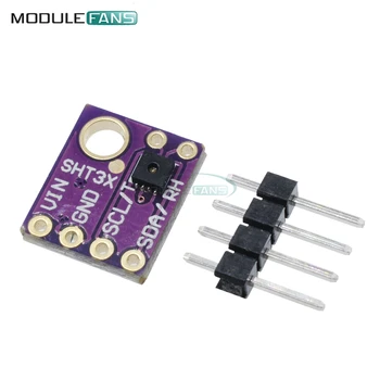 

SHT30 SHT30-D Temperature Humidity Sensor Breakout Board Module Weather Detective DIY Kit for Arduino Diy Kit Electronic PCB