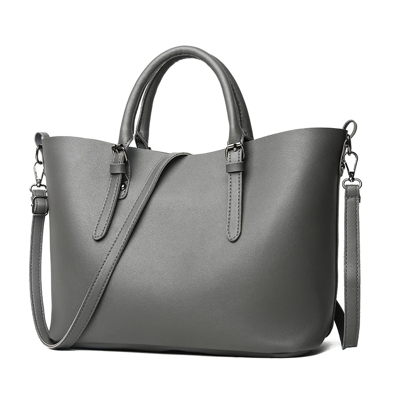 

Amberler Fashion Soft PU Leather Women Handbags Tote Bags High Quality Ladies Shoulder Bag Female Large Capacity Messenger Bags