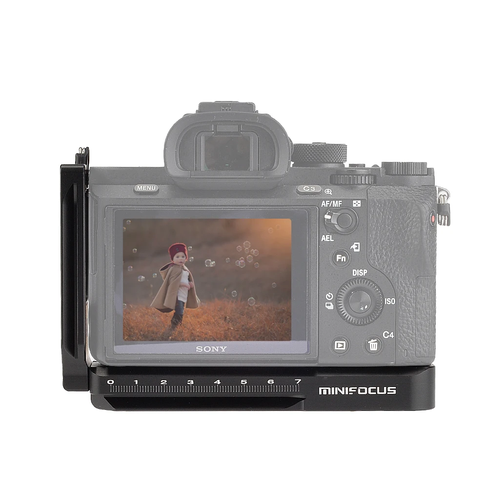 

A7M3 Quick Release L Plate/Bracket Holder hand Grip for Sony A7III / A7RIII / A9 Quick Release Baseplate & side plate for Arca