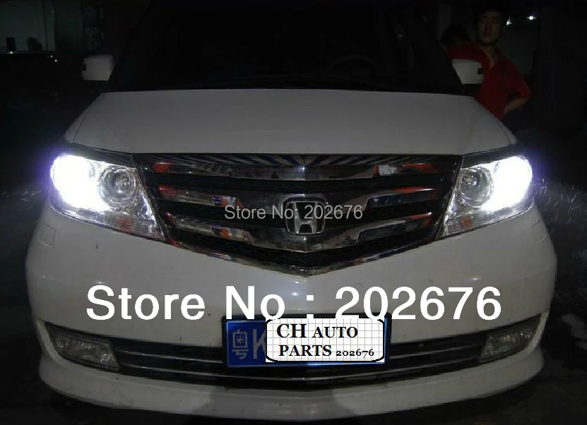 

FREE SHIPPING, CHA ANGEL EYE HEADLIGHT HEADLAMP ASSEMBLY, WITH BI-XENON PROJECTOR, COMPATIBLE CARS: ELYSION