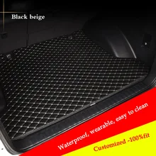 Mat mala do carro para Volkswagen modelos Personalizados Todos Os vw polo passat b5 golf 6 jetta tiguan touran touareg Forro De Carga